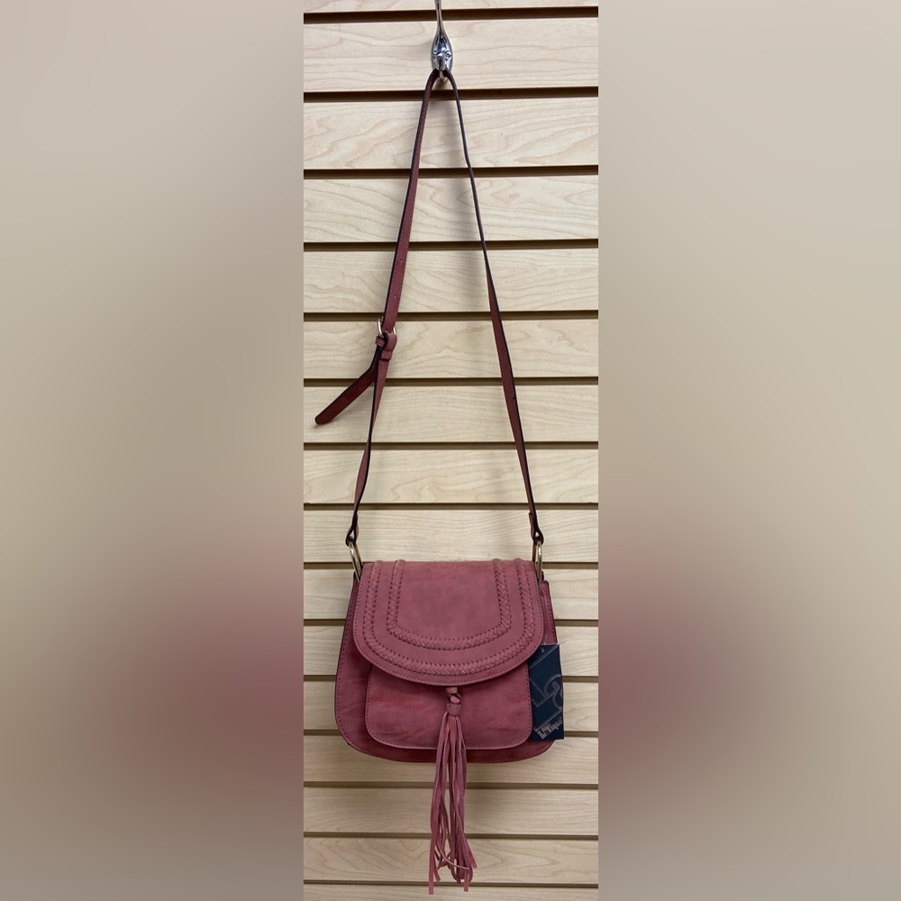 NWT LA TIQUE WOMEN AMAZING VEGAN LEATHER HANDBAG
